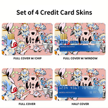 Load image into Gallery viewer, Chibi Nia  Credit Card Skins (4-in-1 Pack)

