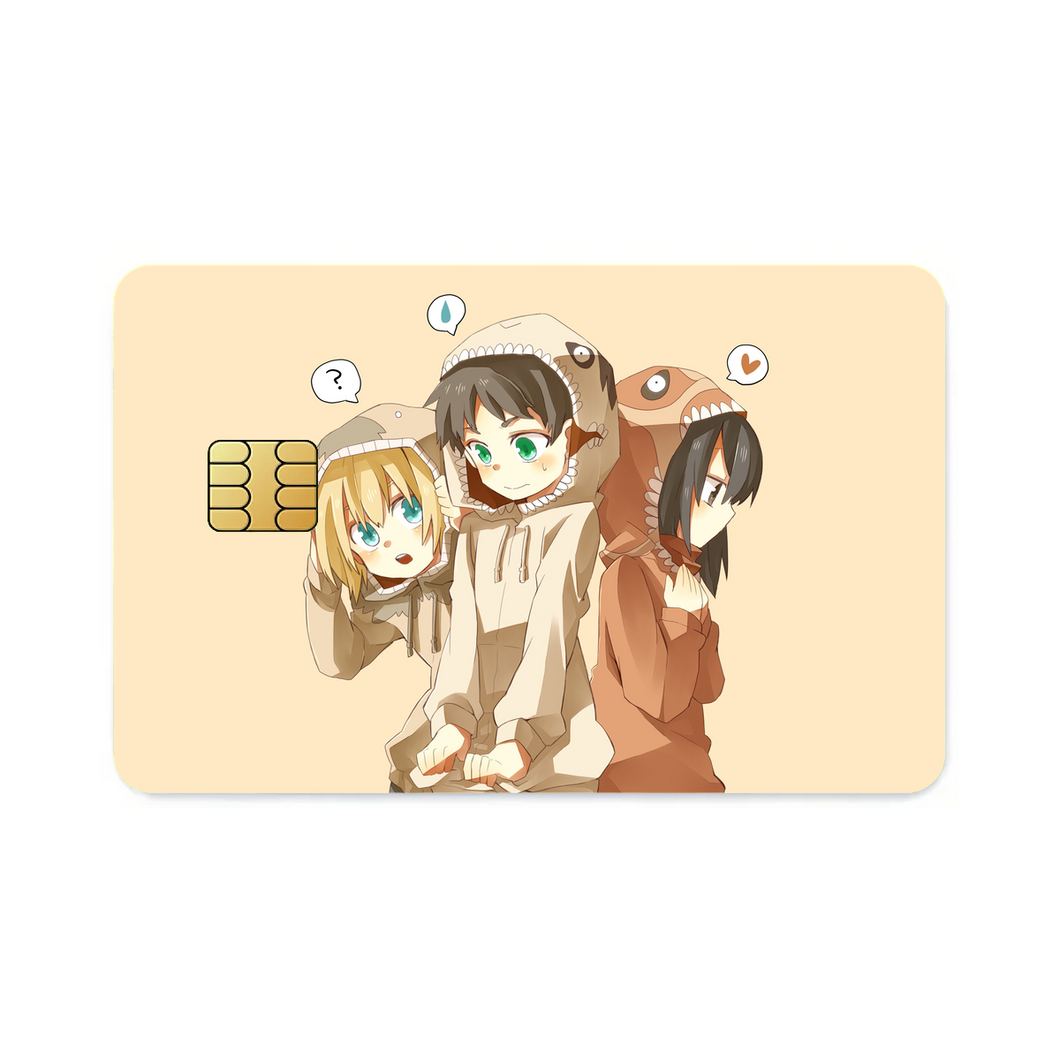 Chibi team Credit Card Skins (4-in-1 Pack)