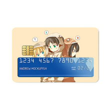 Load image into Gallery viewer, Chibi team Credit Card Skins (4-in-1 Pack)
