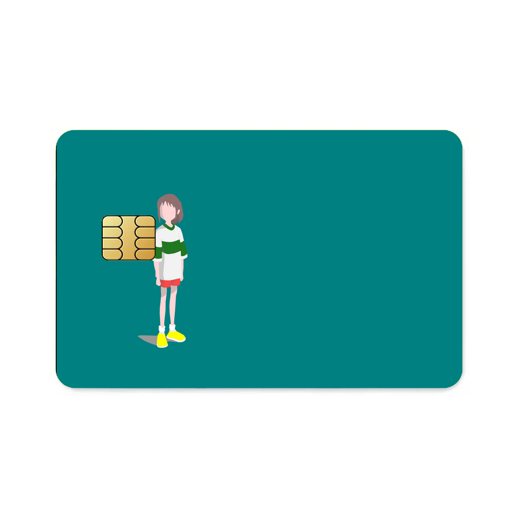 Chihiro Ogino  Credit Card Skins (4-in-1 Pack)