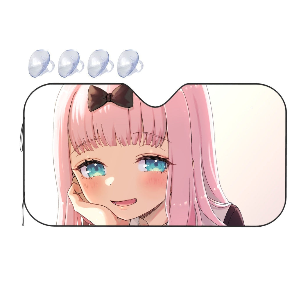 Chika Fujiwara Car Sunshade