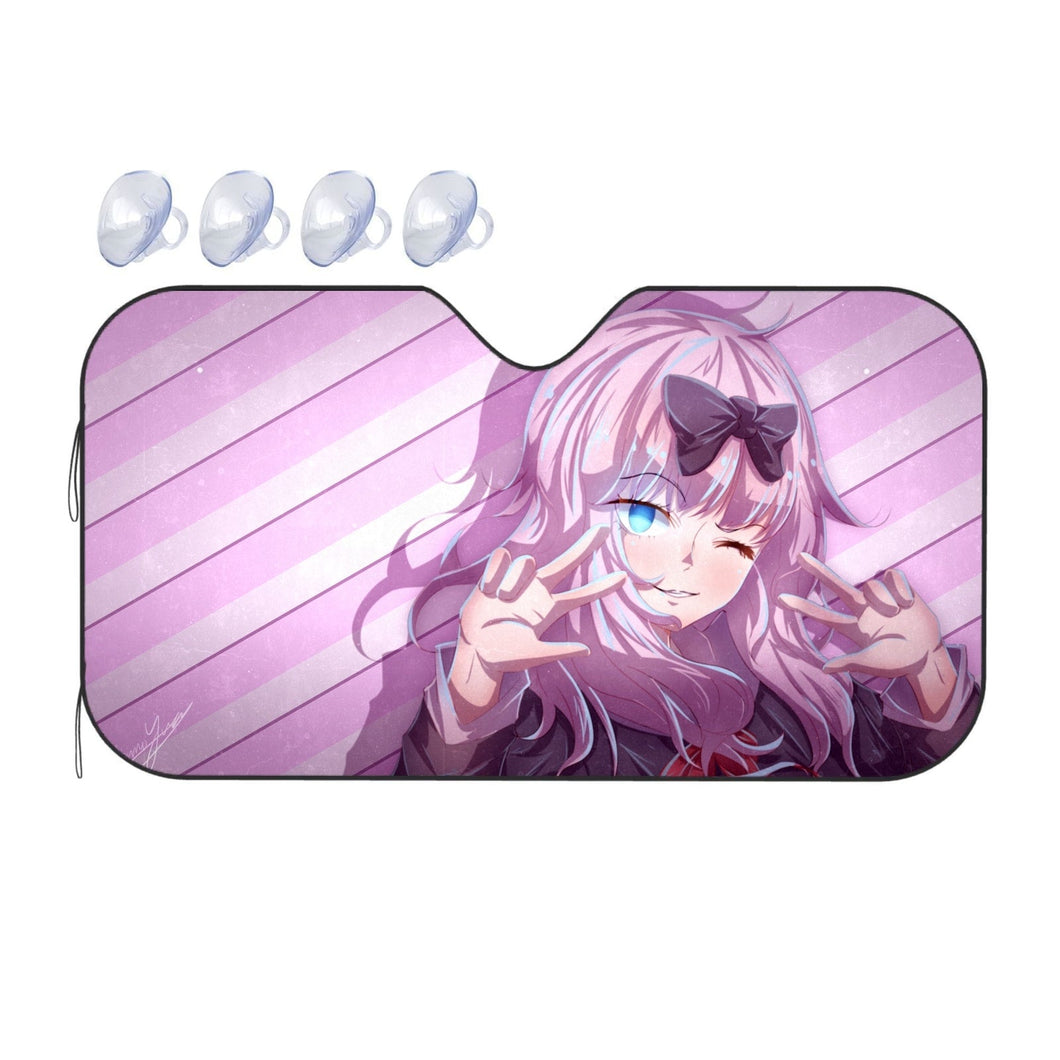 Chika Fujiwara Car Sunshade