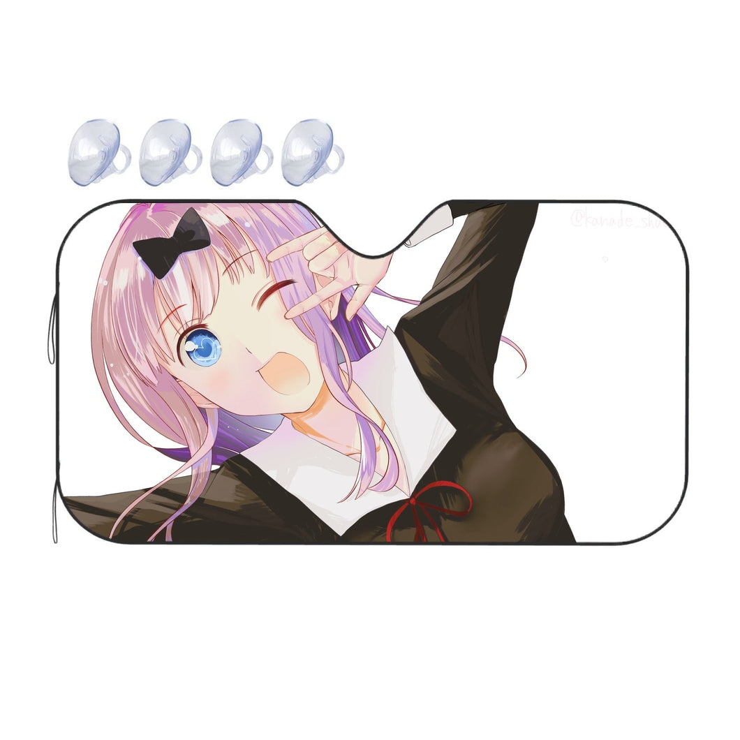 Chika Fujiwara  Car Sunshade