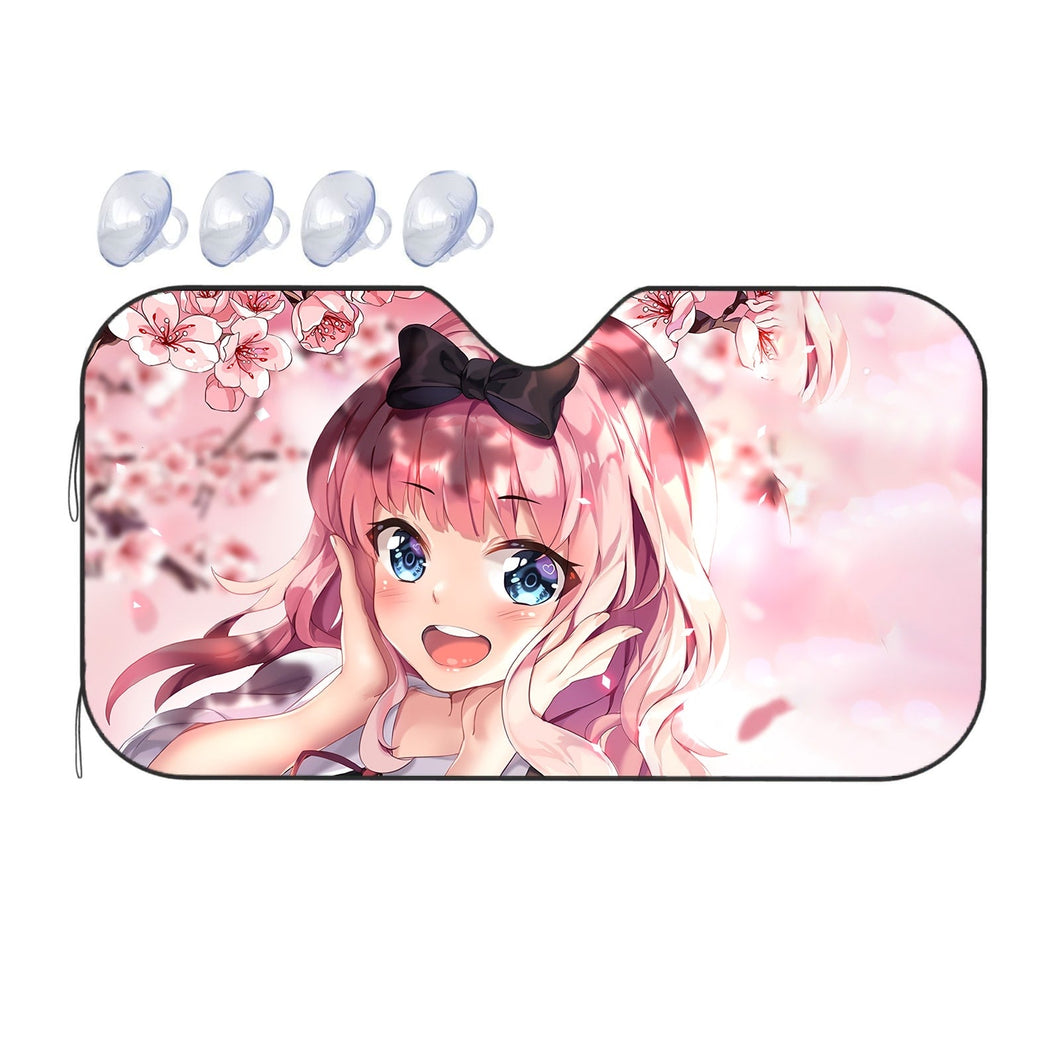 Chika Fujiwara  Car Sunshade