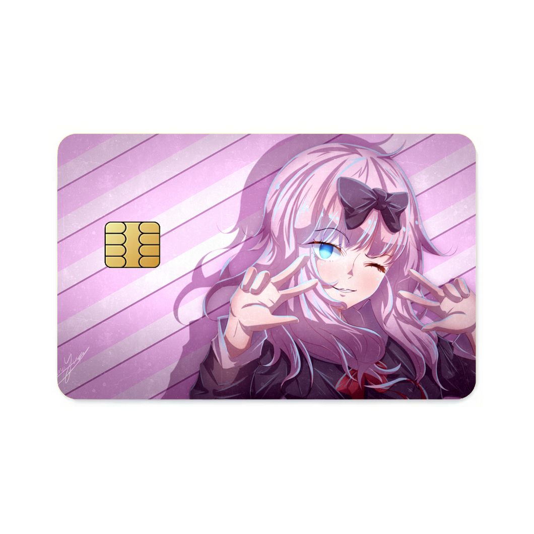 Chika Fujiwara Credit Card Skins (4-in-1 Pack)