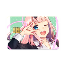 Load image into Gallery viewer, Chika Fujiwara Credit Card Skins (4-in-1 Pack)
