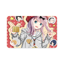 Load image into Gallery viewer, Chika Fujiwara Credit Card Skins (4-in-1 Pack)

