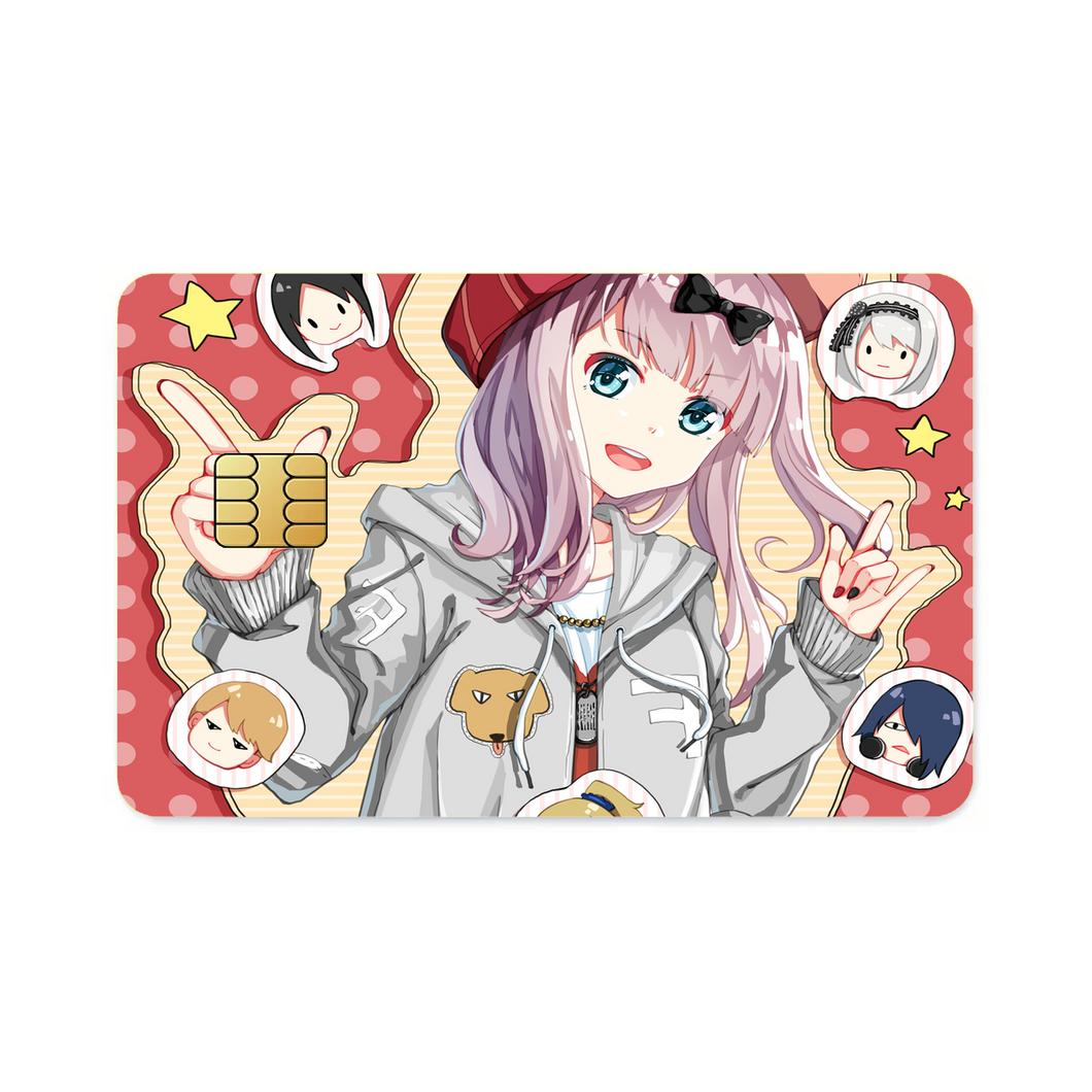 Chika Fujiwara Credit Card Skins (4-in-1 Pack)