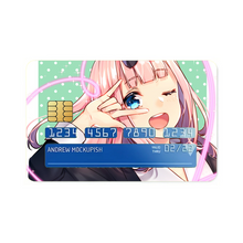 Load image into Gallery viewer, Chika Fujiwara Credit Card Skins (4-in-1 Pack)
