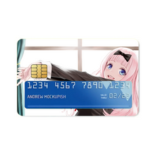 Load image into Gallery viewer, Chika Fujiwara Credit Card Skins (4-in-1 Pack)
