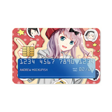 Load image into Gallery viewer, Chika Fujiwara Credit Card Skins (4-in-1 Pack)

