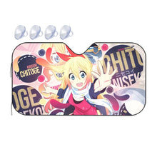 Load image into Gallery viewer, Chitoge Kirisaki  Car Sunshade
