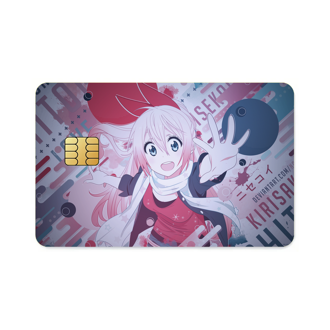 Chitoge Kirisaki  Credit Card Skins (4-in-1 Pack)