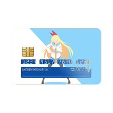 Load image into Gallery viewer, Chitoge Nisekoi Minimalist  Credit Card Skins (4-in-1 Pack)
