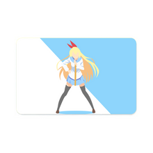 Load image into Gallery viewer, Chitoge Nisekoi Minimalist  Credit Card Skins (4-in-1 Pack)
