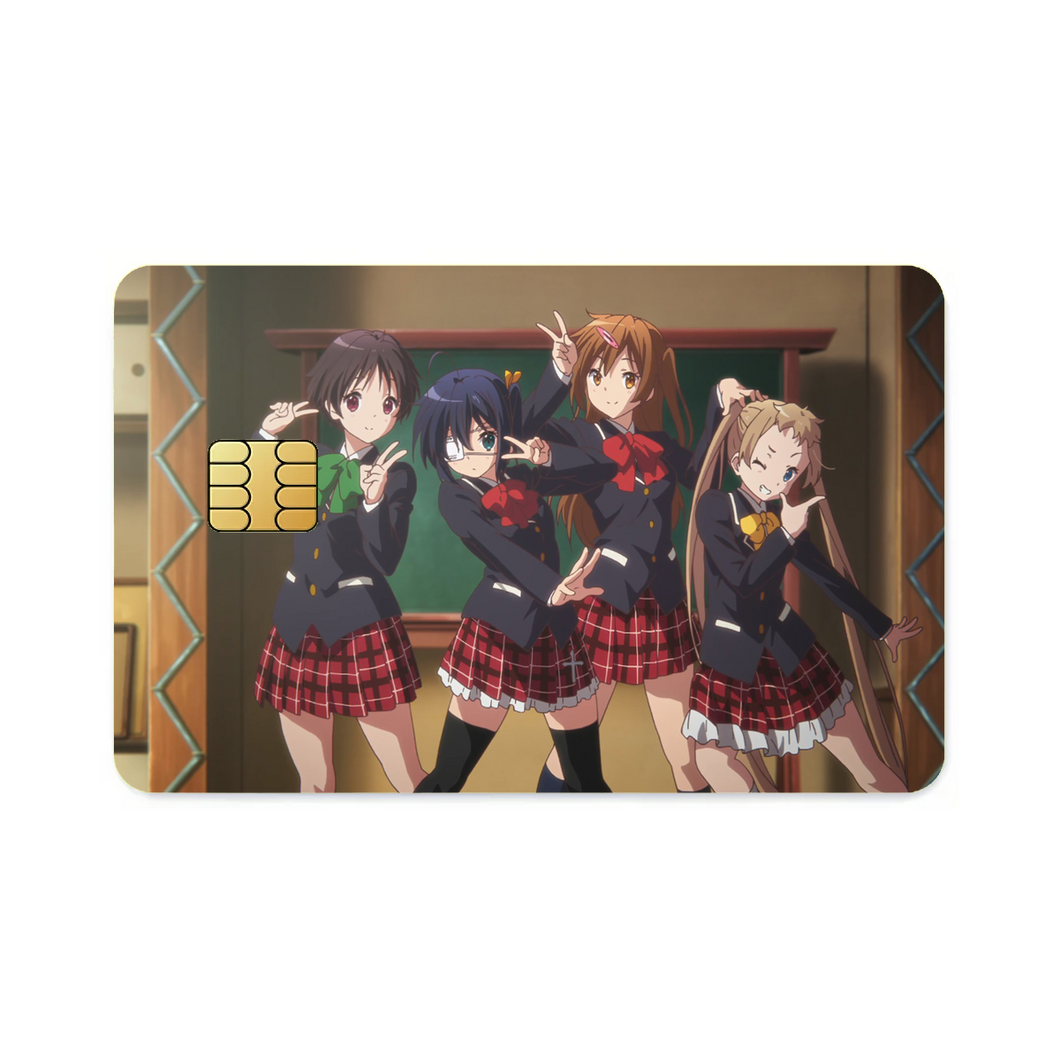 Chuunibyou Girls  Credit Card Skins (4-in-1 Pack)
