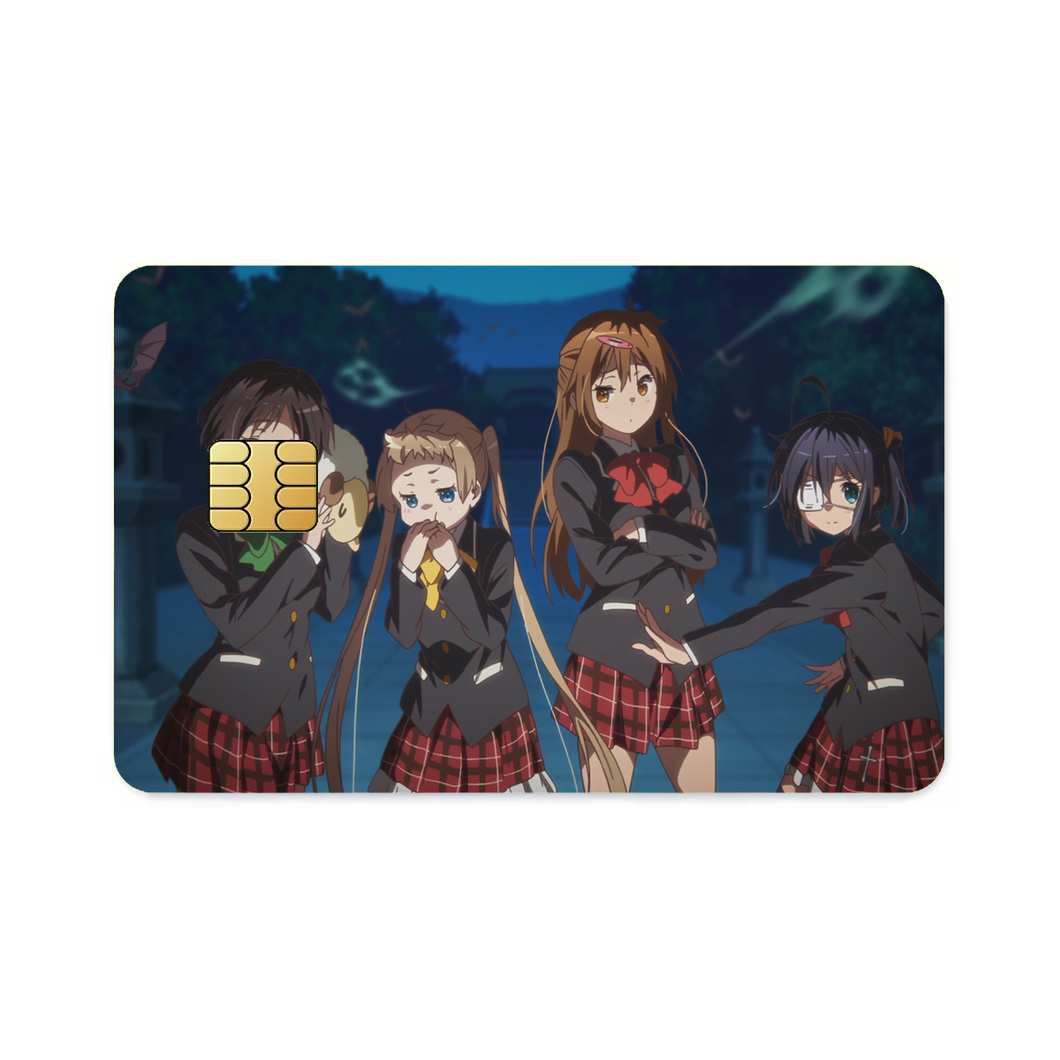 Chuunibyou Girls  Credit Card Skins (4-in-1 Pack)