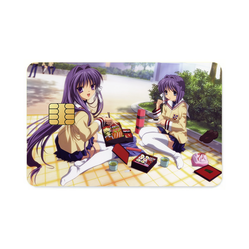 Clannad - Kyou & Ryou Credit Card Skins (4-in-1 Pack)