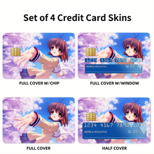 Load image into Gallery viewer, Clannad Nagisa Furukawa  Credit Card Skins (4-in-1 Pack)
