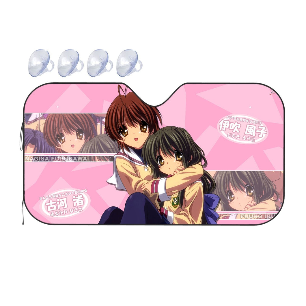 Clannad Nagisa Furukawa, Fuuko Ibuki  Car Sunshade