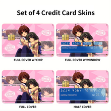 Load image into Gallery viewer, Clannad Nagisa Furukawa, Fuuko Ibuki  Credit Card Skins (4-in-1 Pack)
