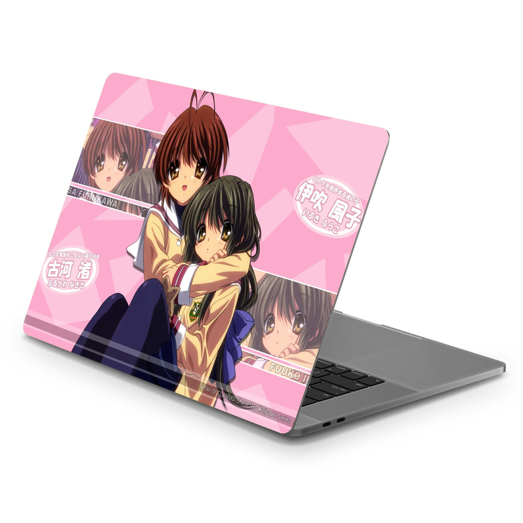 Clannad Nagisa Furukawa, Fuuko Ibuki  Macbook Skin