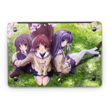Load image into Gallery viewer, Clannad Nagisa Furukawa, Kyou Fujibayashi, Fuuko Ibuki  Macbook Skin
