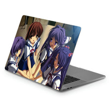 Load image into Gallery viewer, Clannad Nagisa Furukawa, Kyou Fujibayashi, Kotomi Ichinose, Ryou Fujibayashi  Macbook Skin
