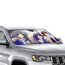 Load image into Gallery viewer, Clannad Nagisa Furukawa, Tomoyo Sakagami, Kyou Fujibayashi  Car Sunshade
