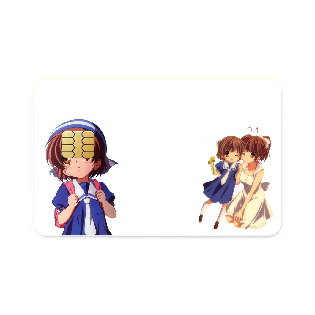 Clannad Nagisa & Ushio Credit Card Skins (4-in-1 Pack)