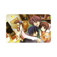 Clannad Tomoya Okazaki, Nagisa Furukawa, Akio Furukawa, Sanae Furukawa  Credit Card Skins (4-in-1 Pack)