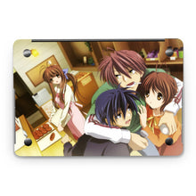 Load image into Gallery viewer, Clannad Tomoya Okazaki, Nagisa Furukawa, Akio Furukawa, Sanae Furukawa  Macbook Skin
