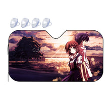 Load image into Gallery viewer, Clannad Tomoya Okazaki, Nagisa Furukawa  Car Sunshade
