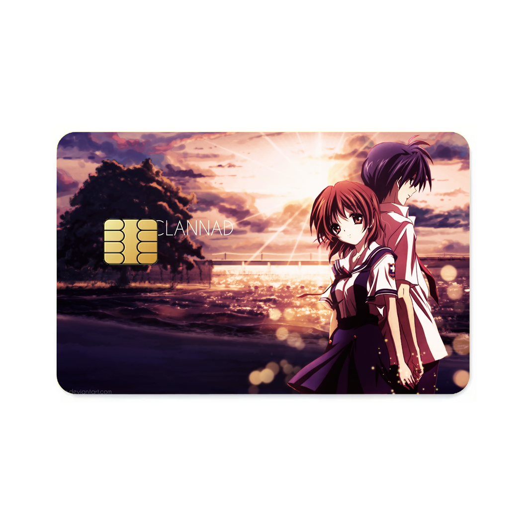 Clannad Tomoya Okazaki, Nagisa Furukawa  Credit Card Skins (4-in-1 Pack)
