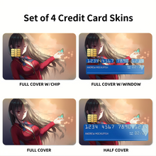 Load image into Gallery viewer, Classroom Of The Elite  Credit Card Skins (4-in-1 Pack)
