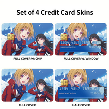 Load image into Gallery viewer, Classroom Of The Elite  Credit Card Skins (4-in-1 Pack)
