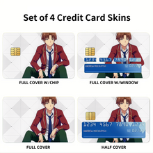 Load image into Gallery viewer, Classroom Of The Elite  Credit Card Skins (4-in-1 Pack)

