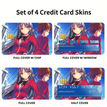 Load image into Gallery viewer, Classroom Of The Elite  Credit Card Skins (4-in-1 Pack)
