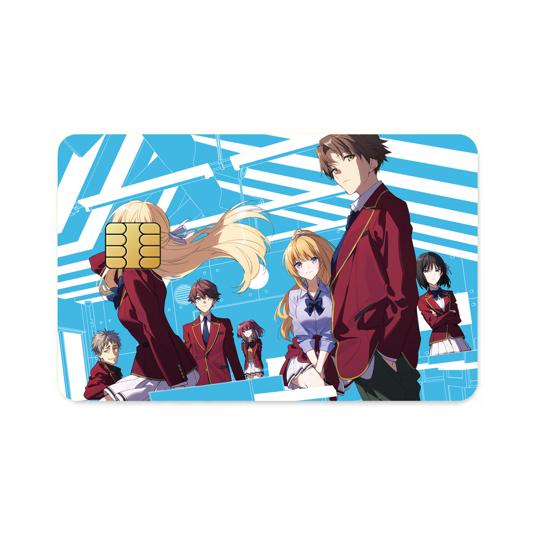 Classroom Of The Elite  Credit Card Skins (4-in-1 Pack)