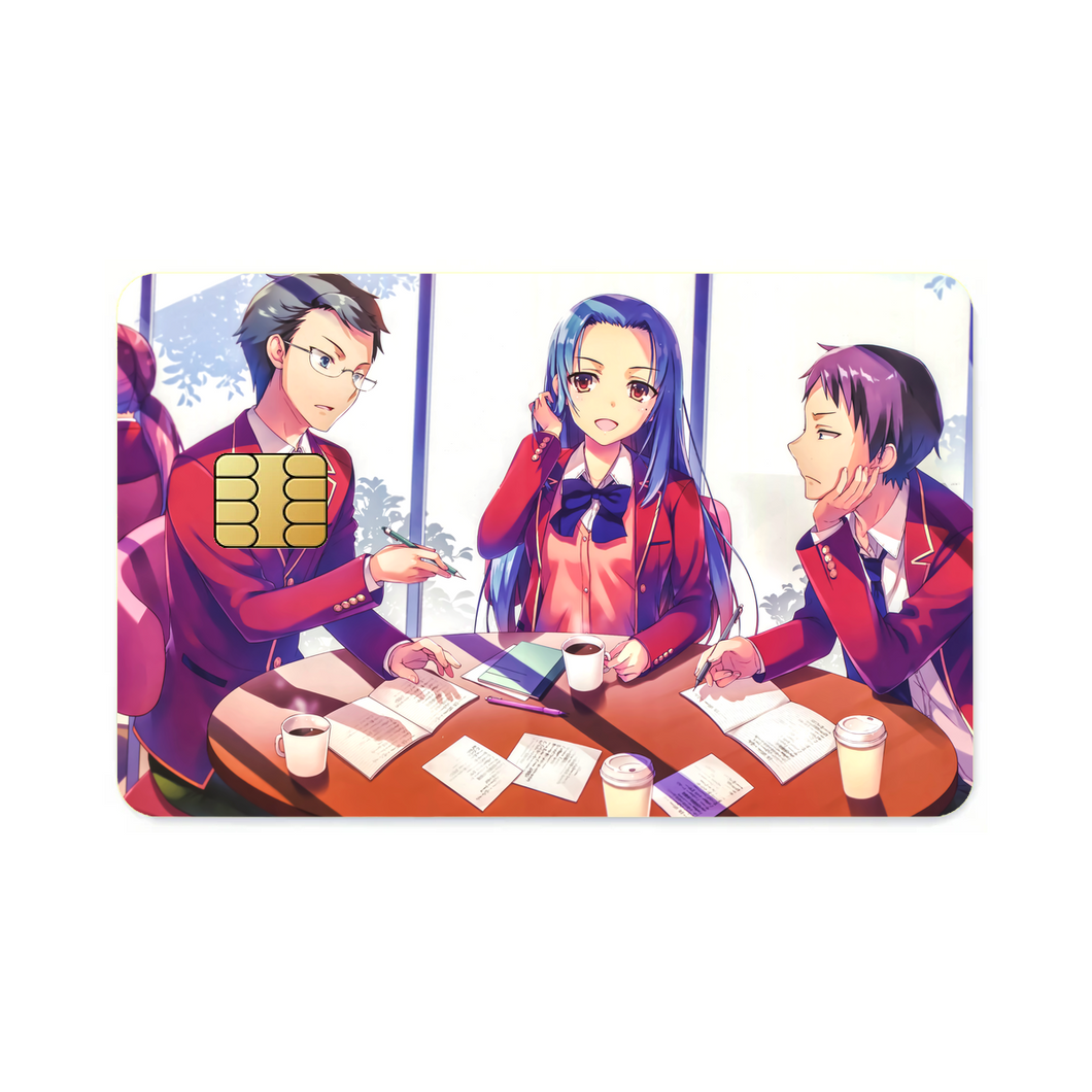 Classroom Of The Elite  Credit Card Skins (4-in-1 Pack)