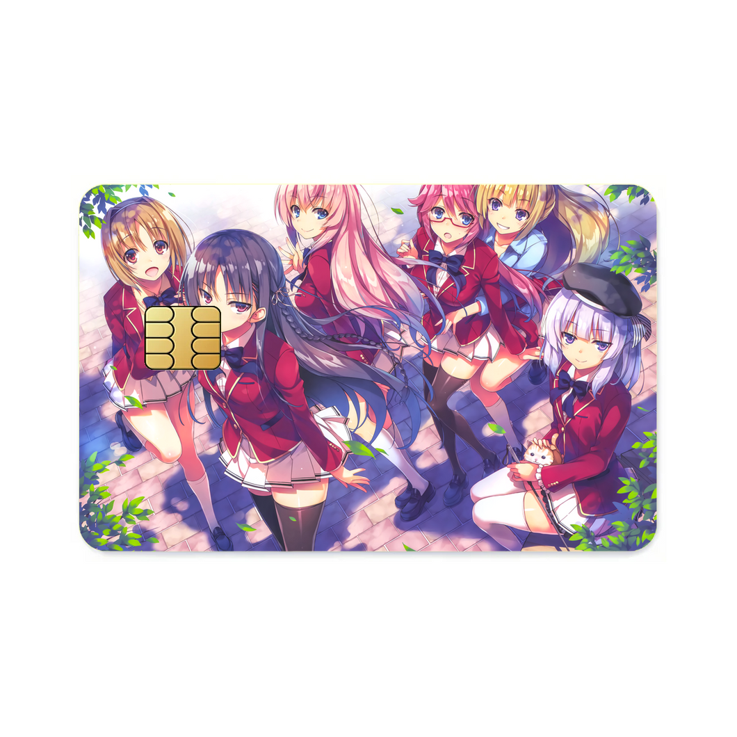 Classroom Of The Elite  Credit Card Skins (4-in-1 Pack)