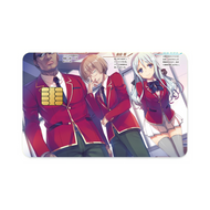 Classroom Of The Elite  Credit Card Skins (4-in-1 Pack)