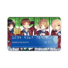 Load image into Gallery viewer, Classroom Of The Elite  Credit Card Skins (4-in-1 Pack)
