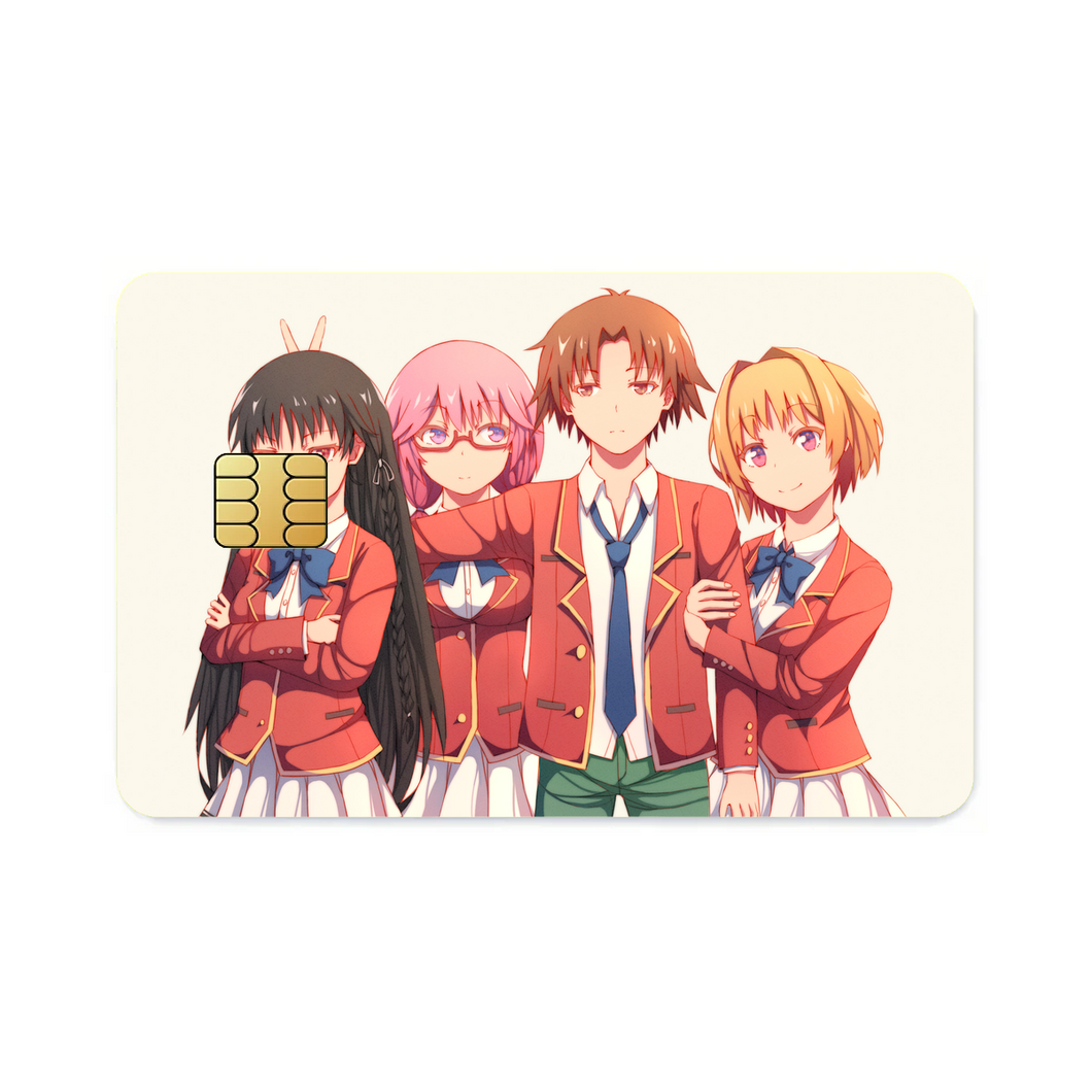 Classroom of the Elite Suzune Horikita, Airi Sakura  Credit Card Skins (4-in-1 Pack)