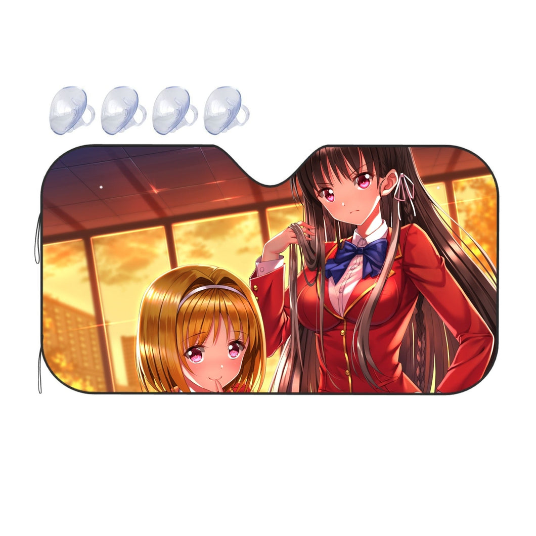 Classroom of the Elite Suzune Horikita  Car Sunshade