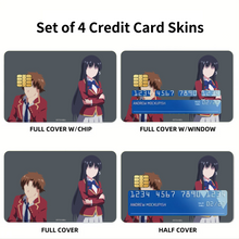 Load image into Gallery viewer, Classroom of the Elite Suzune Horikita  Credit Card Skins (4-in-1 Pack)
