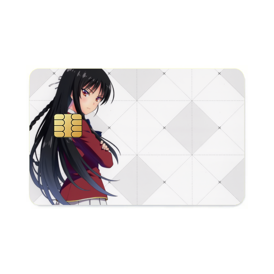 Classroom of the Elite Suzune Horikita  Credit Card Skins (4-in-1 Pack)