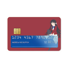Load image into Gallery viewer, Classroom of the Elite Suzune Horikita  Credit Card Skins (4-in-1 Pack)
