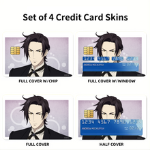 Load image into Gallery viewer, Claude Faustus  Credit Card Skins (4-in-1 Pack)
