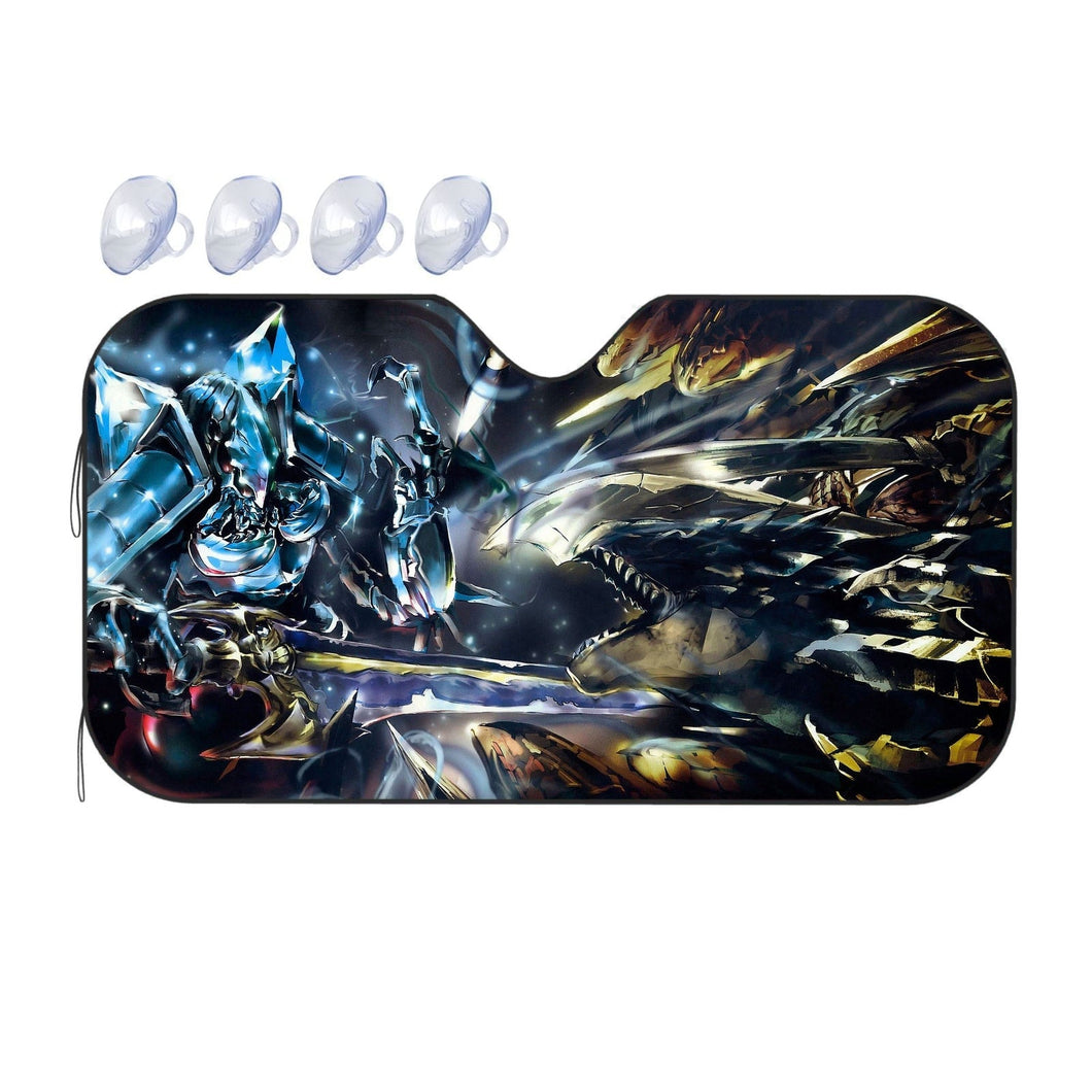 Cocytus Vs Lizardman  Car Sunshade